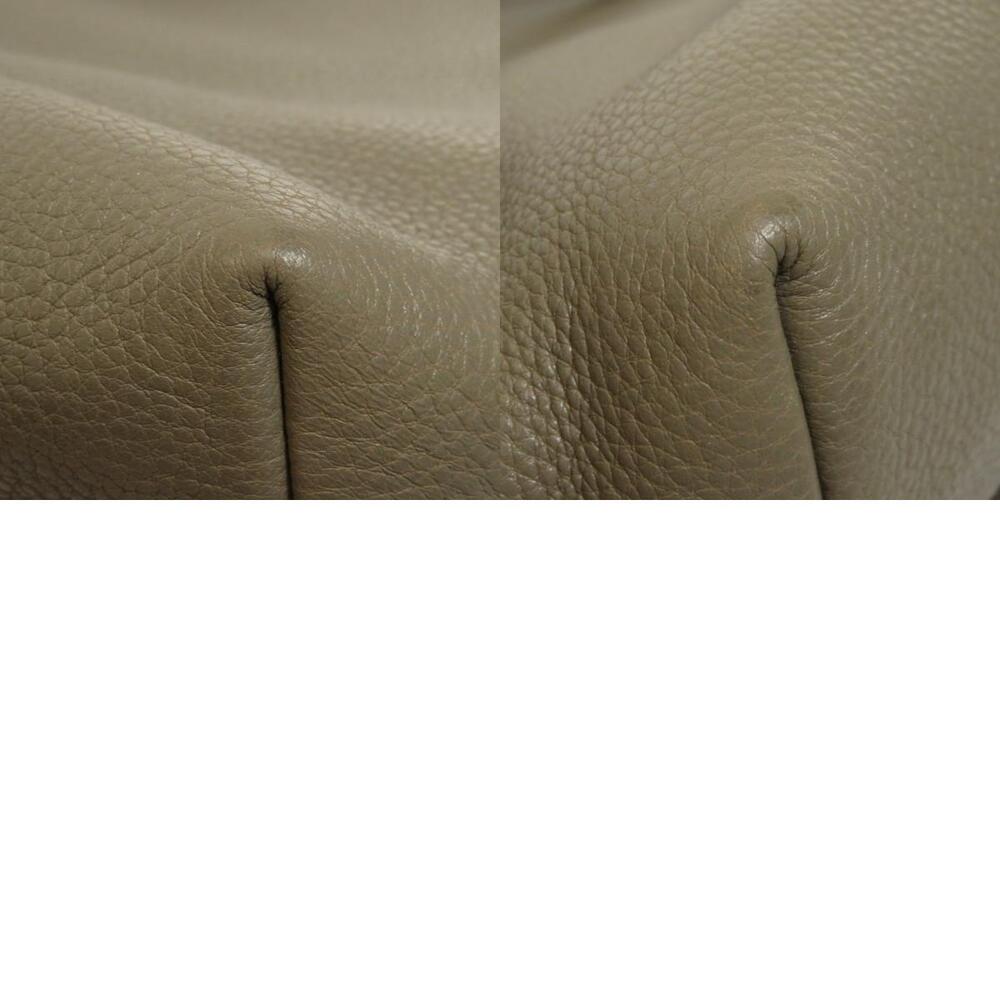 Prada Vitello Phenix Shopping Tote bag textured gray leather - Picture 10 of 11